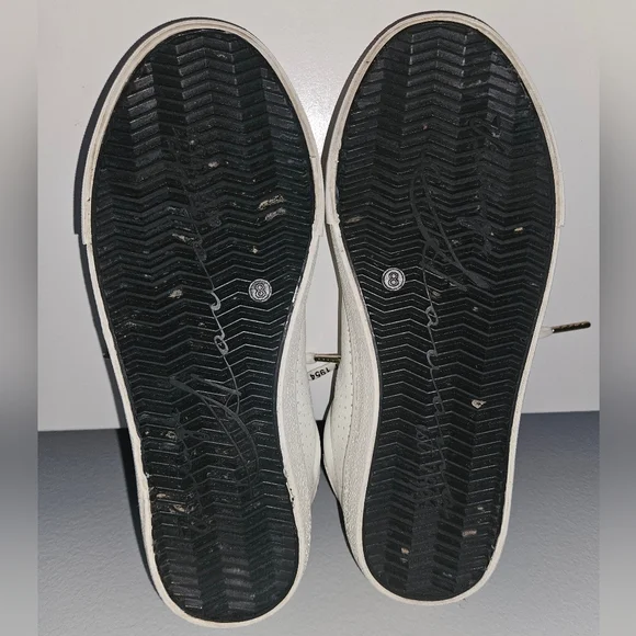 Vintage Havana White & Camo Gold Star Sneakers - Size 8 - Picture 8 of 11